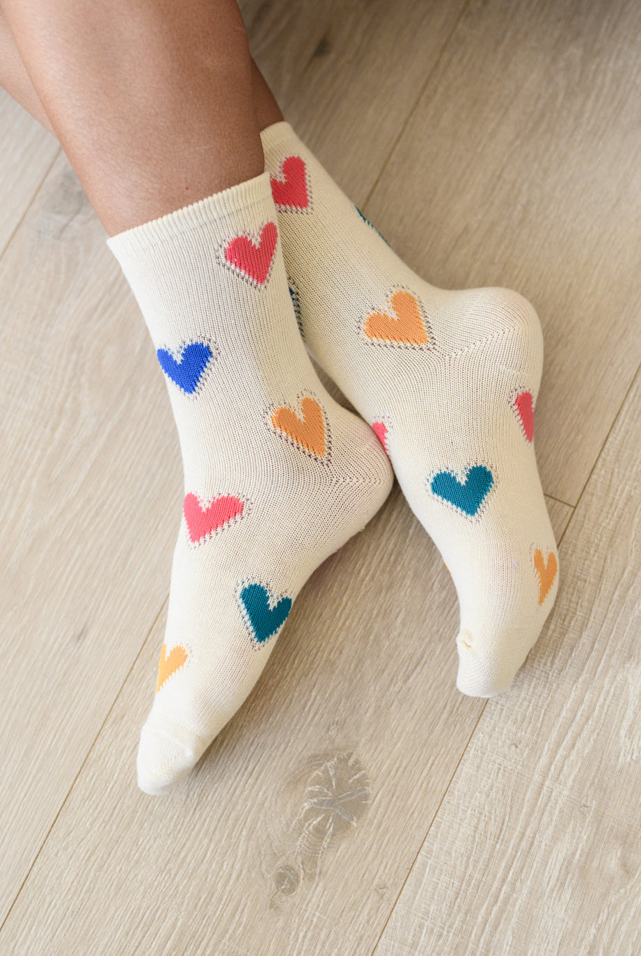 Woven Hearts Everyday Socks Set of 3-Socks-Krush Kandy, Women's Online Fashion Boutique Located in Phoenix, Arizona (Scottsdale Area)