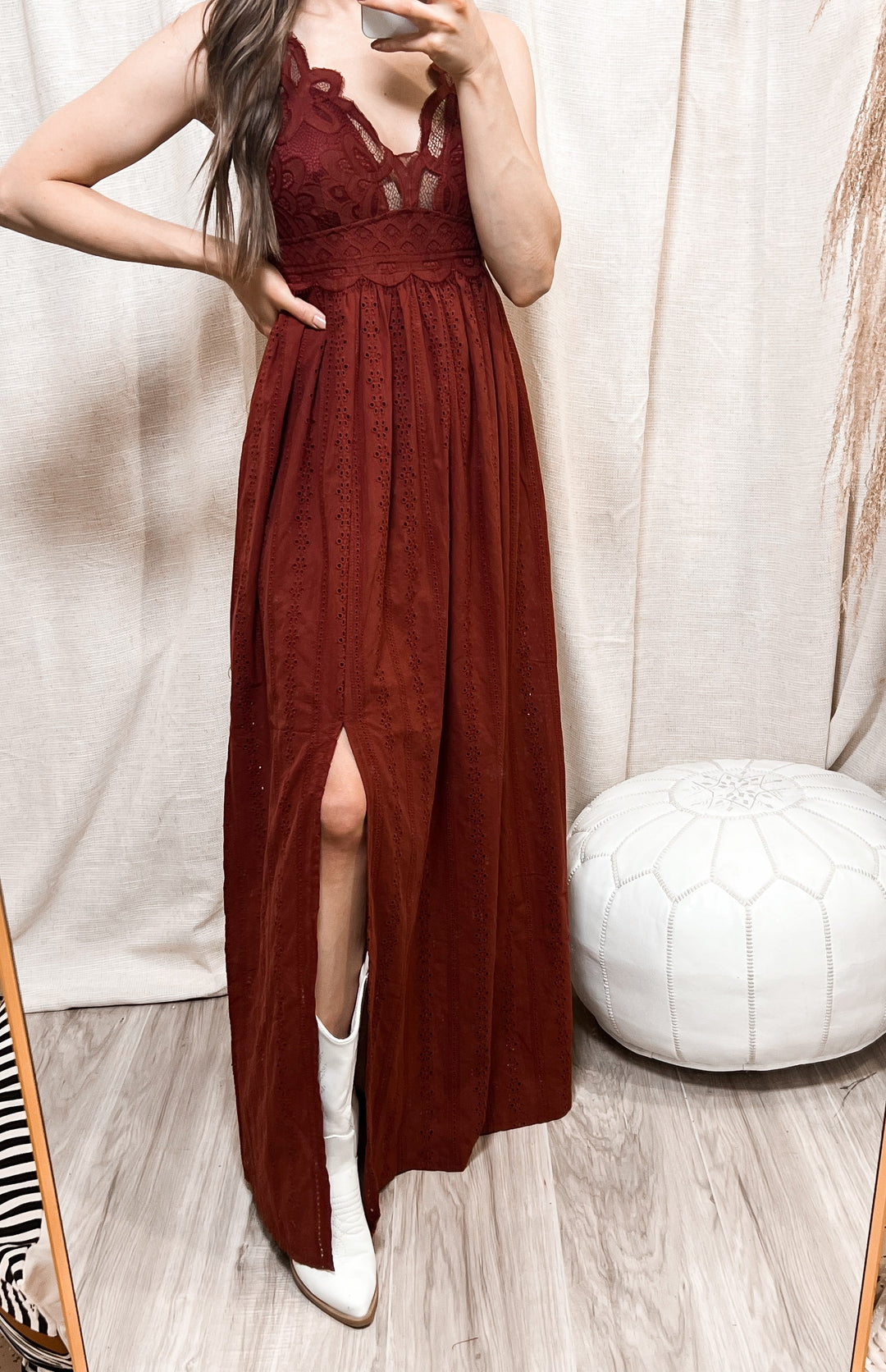 Crochet Lace Maxi Dress-Dresses-Krush Kandy, Women's Online Fashion Boutique Located in Phoenix, Arizona (Scottsdale Area)