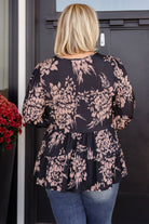 Your Choice V-Neck Floral Top-Long Sleeve Tops-Krush Kandy, Women's Online Fashion Boutique Located in Phoenix, Arizona (Scottsdale Area)