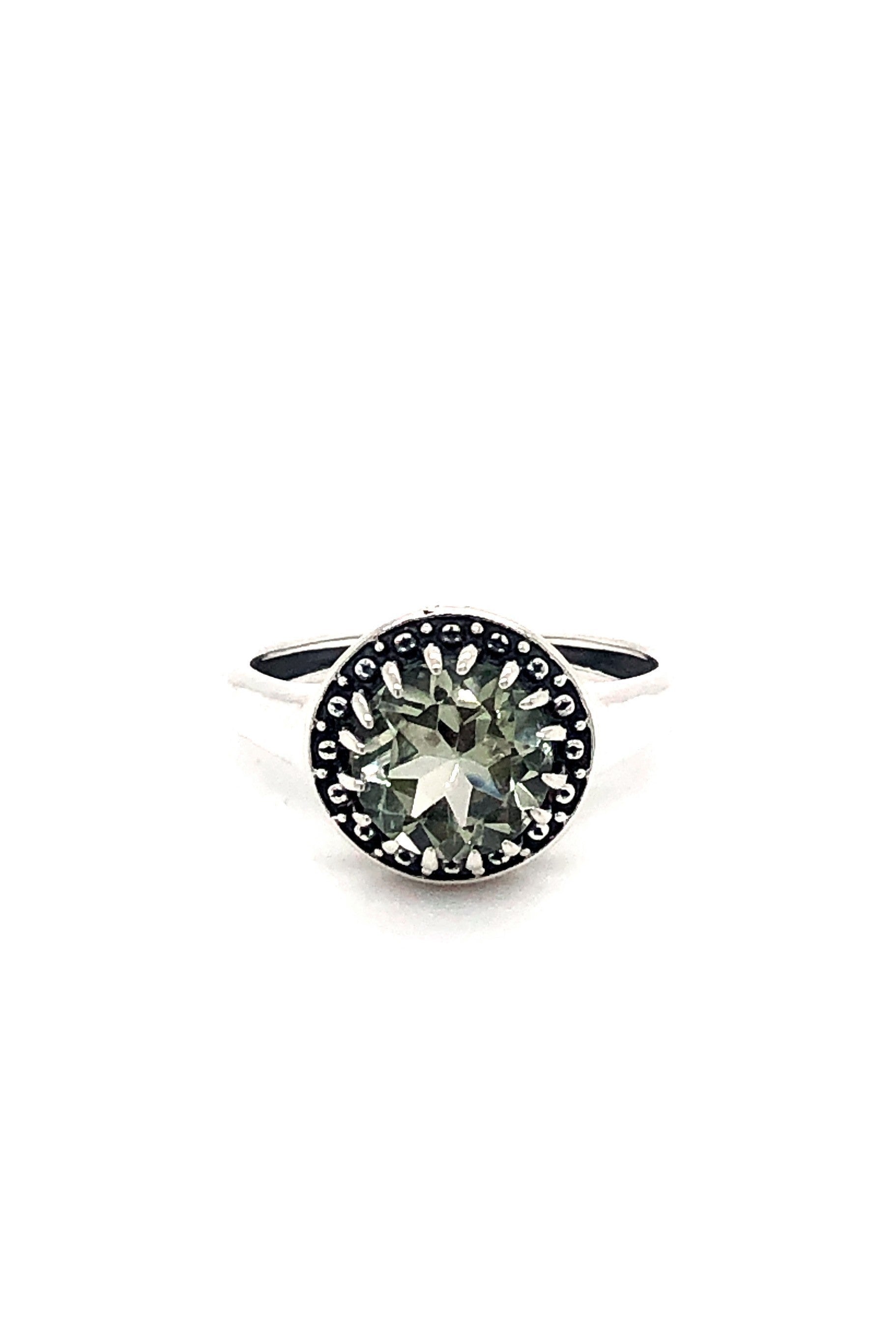 The Julianna Single Stone Sterling Silver Ring-Rings-Krush Kandy, Women's Online Fashion Boutique Located in Phoenix, Arizona (Scottsdale Area)