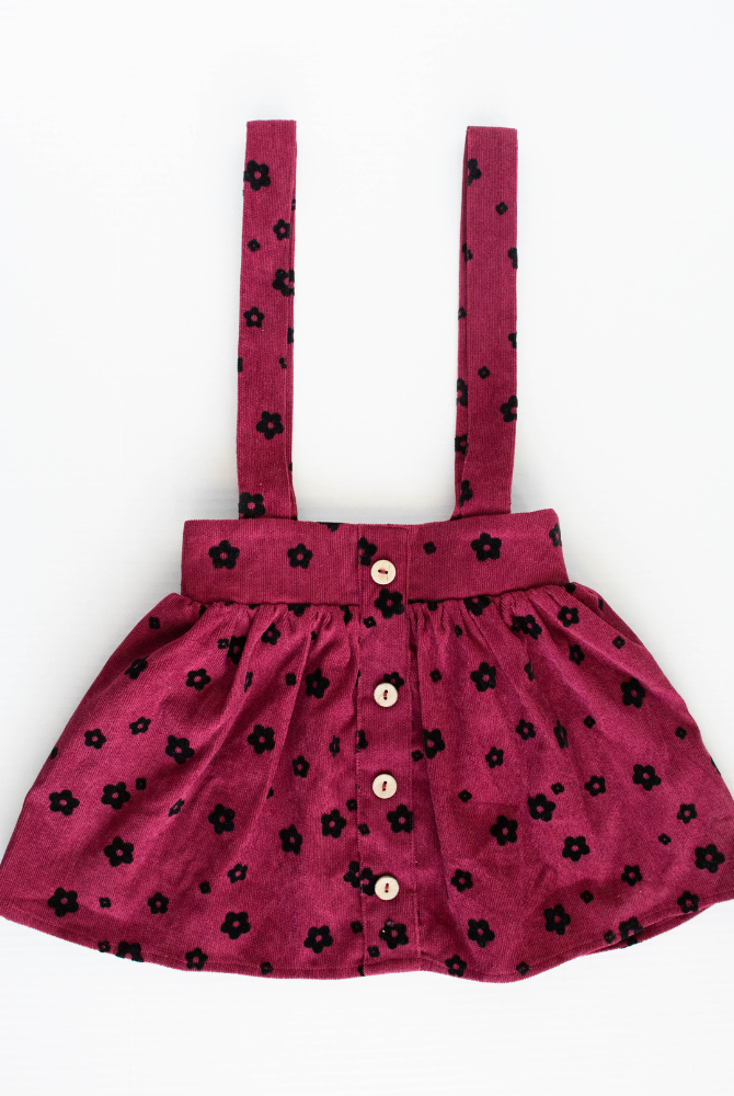 Fallon Corduroy Suspender Skirt-Kids-Krush Kandy, Women's Online Fashion Boutique Located in Phoenix, Arizona (Scottsdale Area)