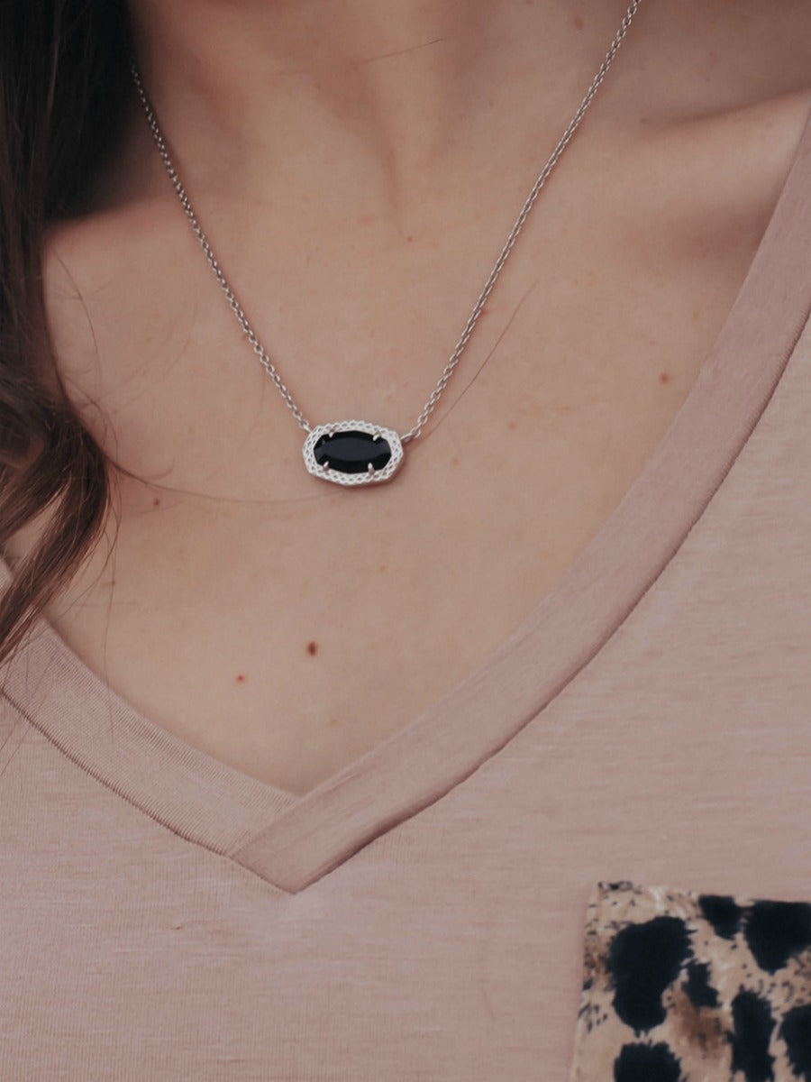 (5 stone options) Krush Kouture: Mini Glam Necklace-Necklaces-Krush Kandy, Women's Online Fashion Boutique Located in Phoenix, Arizona (Scottsdale Area)