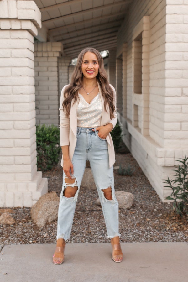 Boss Babe Tailored Blazer | S-3X, 6 COLORS-Blazers-Krush Kandy, Women's Online Fashion Boutique Located in Phoenix, Arizona (Scottsdale Area)