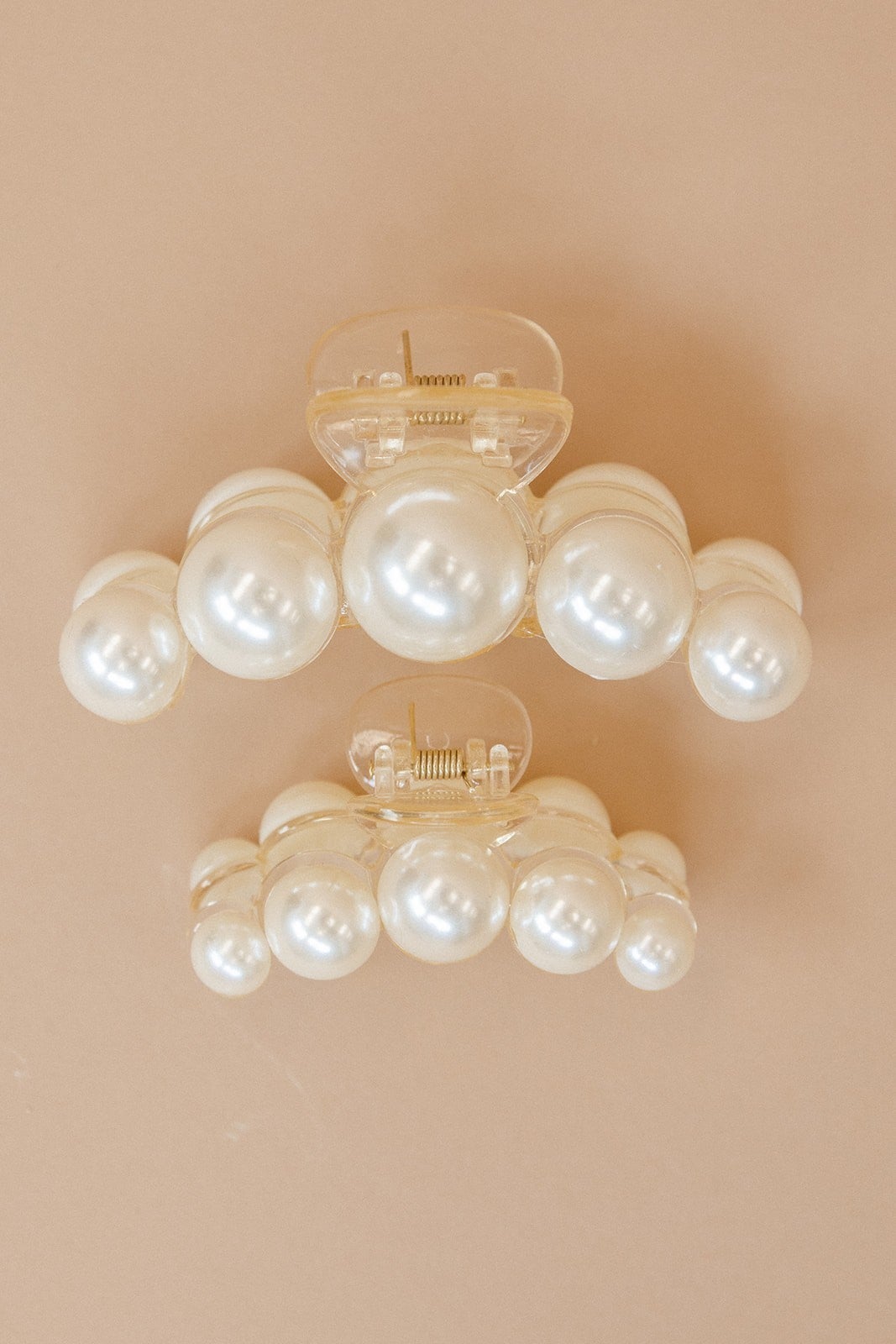 Gossip Pearl 5 Pearl Jaw Hair Clip-Hair Accessories-Krush Kandy, Women's Online Fashion Boutique Located in Phoenix, Arizona (Scottsdale Area)