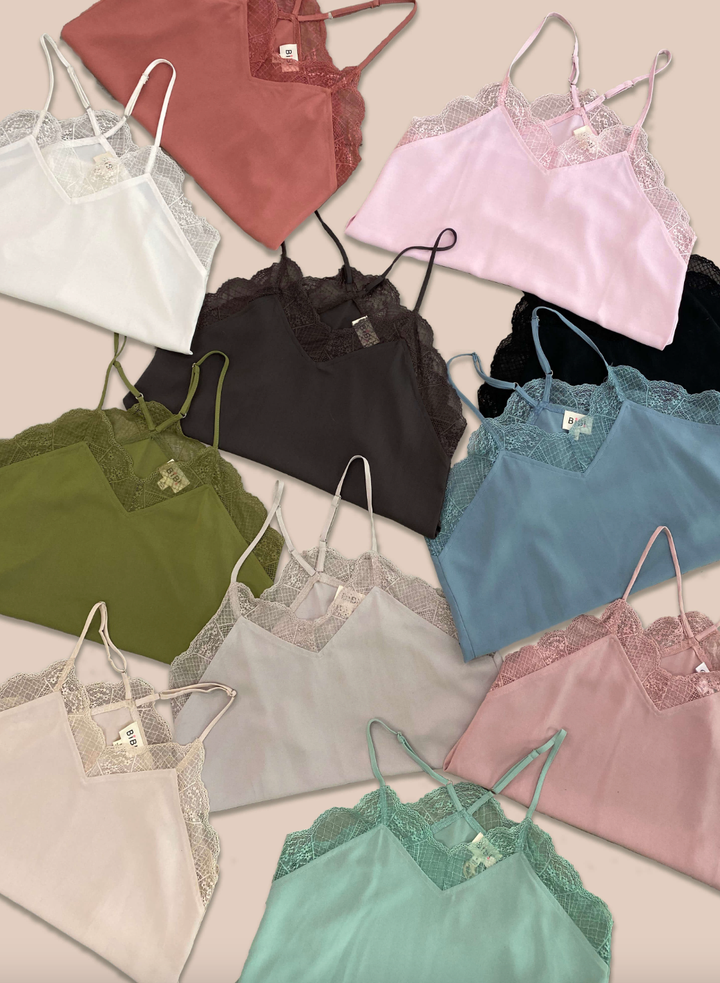 Bibi: Your Best Friend Lace Tank Top | S-XL, 10 Colors-Tanks-Krush Kandy, Women's Online Fashion Boutique Located in Phoenix, Arizona (Scottsdale Area)
