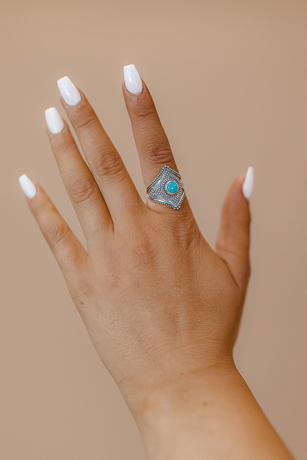 Teal Dreams Turquoise Ring-Rings-Krush Kandy, Women's Online Fashion Boutique Located in Phoenix, Arizona (Scottsdale Area)