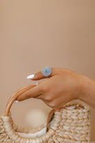 Boho Dainty Turquoise Ring-Rings-Krush Kandy, Women's Online Fashion Boutique Located in Phoenix, Arizona (Scottsdale Area)