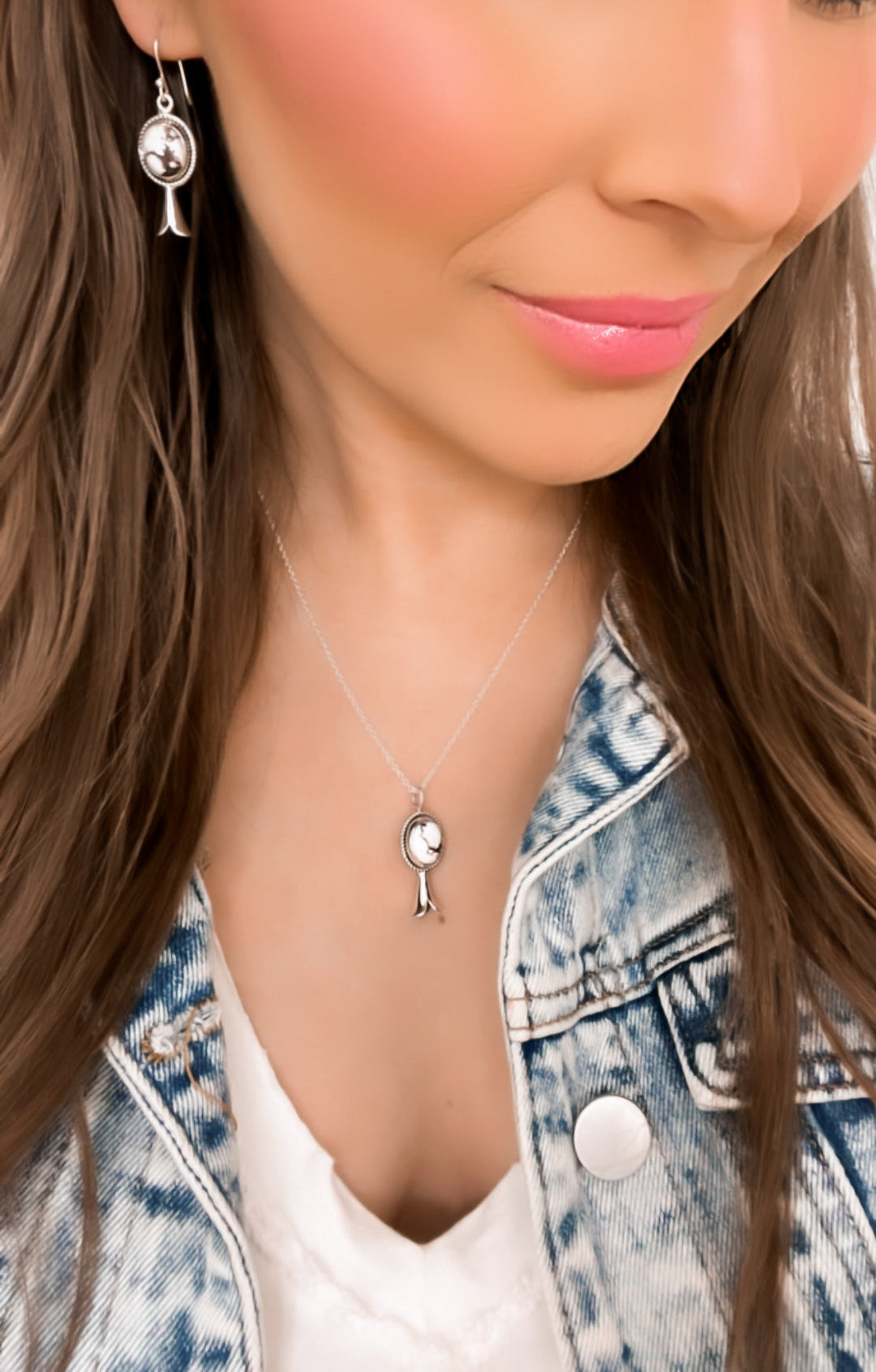 Cutest Squash Blossom Stone Necklace | PREORDER NOW OPEN-Necklaces-Krush Kandy, Women's Online Fashion Boutique Located in Phoenix, Arizona (Scottsdale Area)