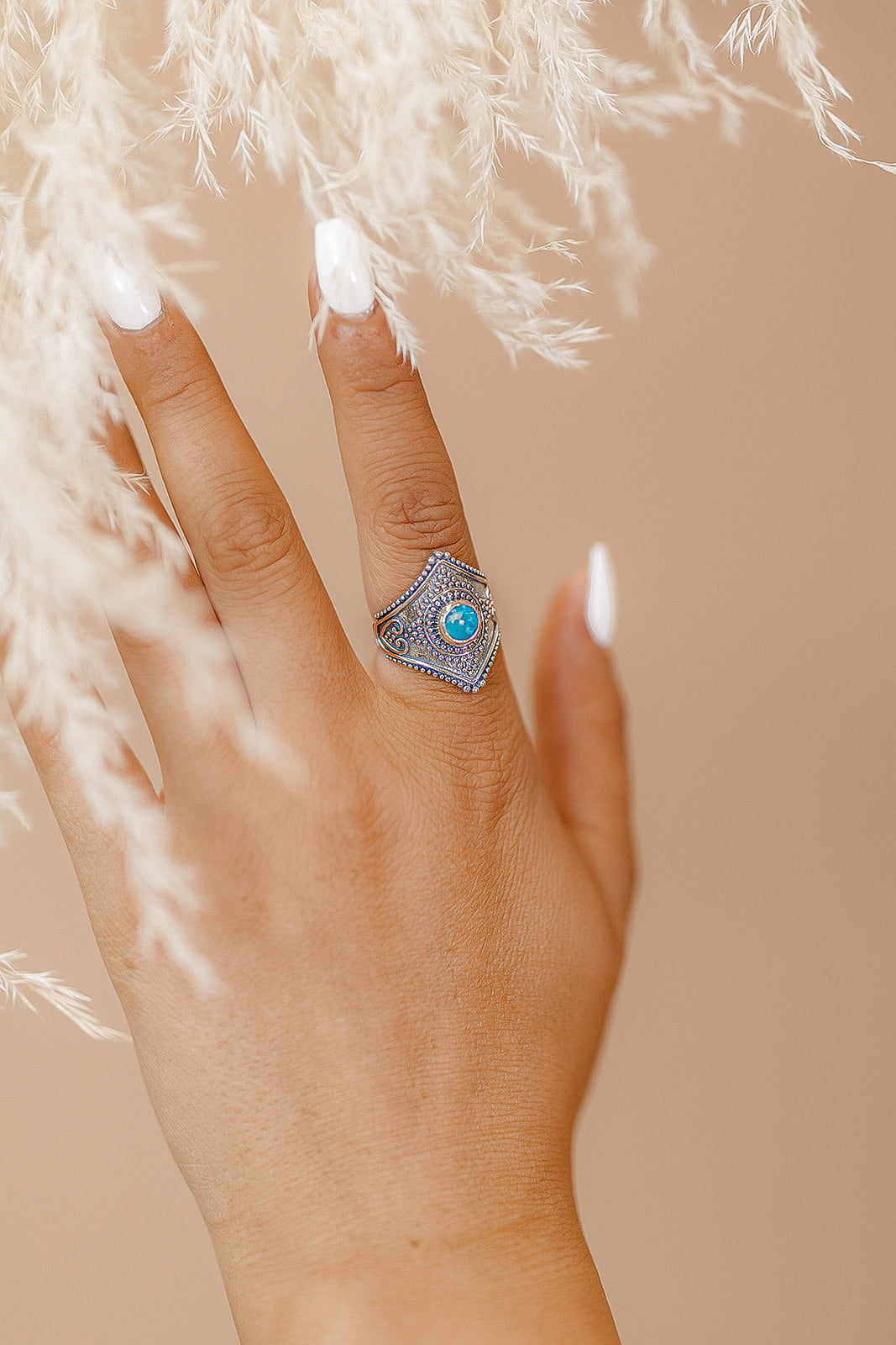 Teal Dreams Turquoise Ring-Rings-Krush Kandy, Women's Online Fashion Boutique Located in Phoenix, Arizona (Scottsdale Area)