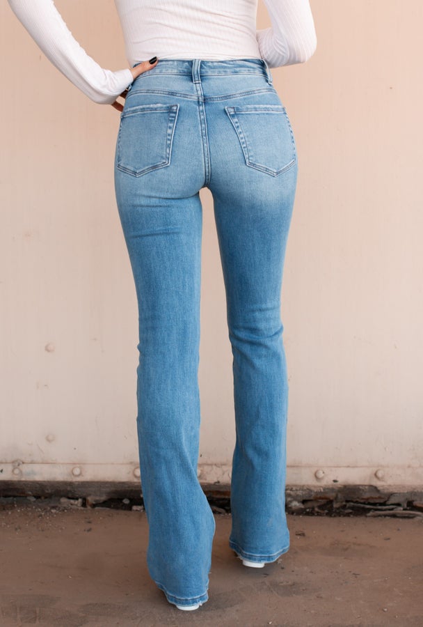 Fit Like a Glove Mid Rise Bootcut Denim | 3 Washes-Jeans-Krush Kandy, Women's Online Fashion Boutique Located in Phoenix, Arizona (Scottsdale Area)