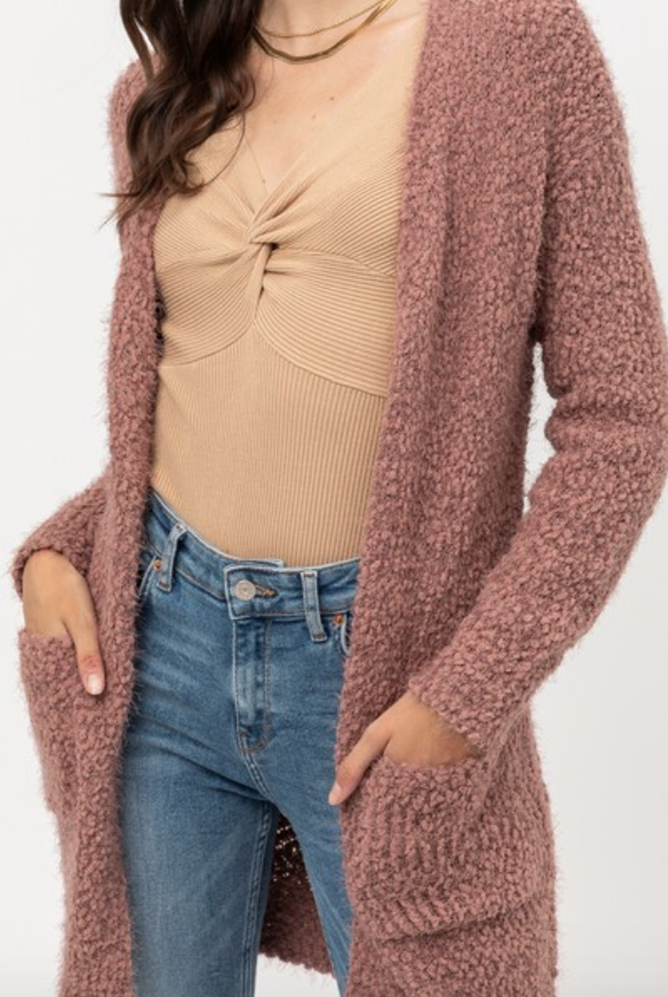 Meant For More Popcorn Cardigan-Cardigans-Krush Kandy, Women's Online Fashion Boutique Located in Phoenix, Arizona (Scottsdale Area)
