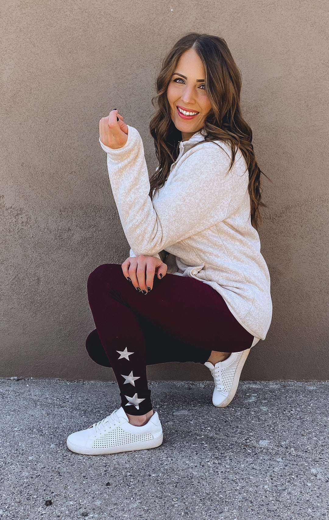 Star Active Leggings-Activewear Bottoms-Krush Kandy, Women's Online Fashion Boutique Located in Phoenix, Arizona (Scottsdale Area)