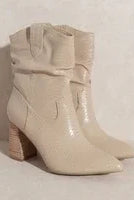 The Mavis Western Style Bootie-Boots-Krush Kandy, Women's Online Fashion Boutique Located in Phoenix, Arizona (Scottsdale Area)
